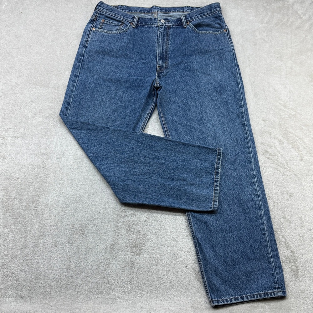 Levi Strauss 550 Relaxed Fit Jeans Mens 40x32 Blue Medium Wash Tapered Leg